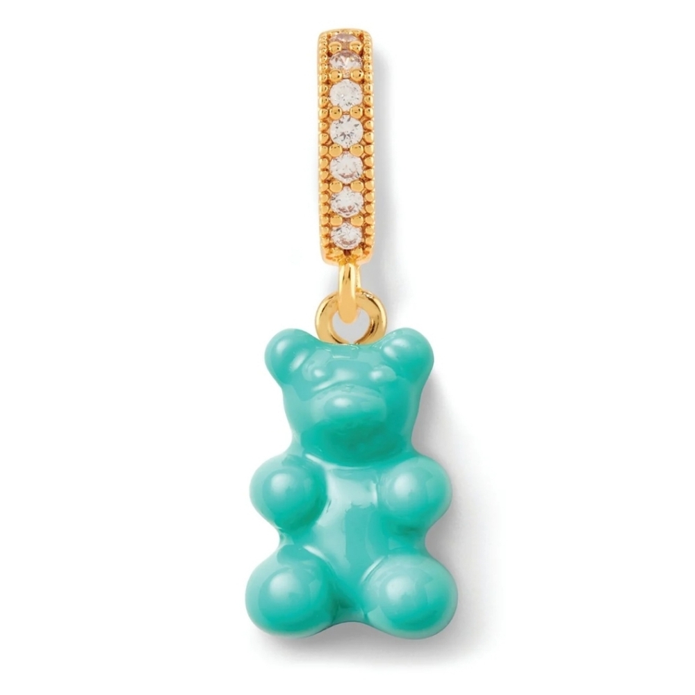 Crystal Haze GUMMY BEAR CHARM ONLY- Mykonos (Tiffany) Blue.